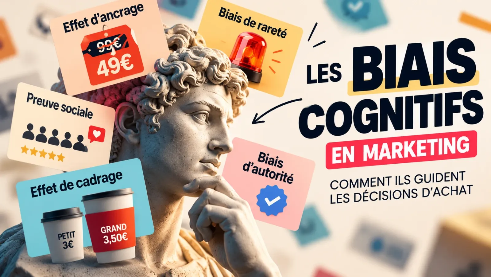 Les biais cognitifs en marketing : comment ils guident les décisions d'achat