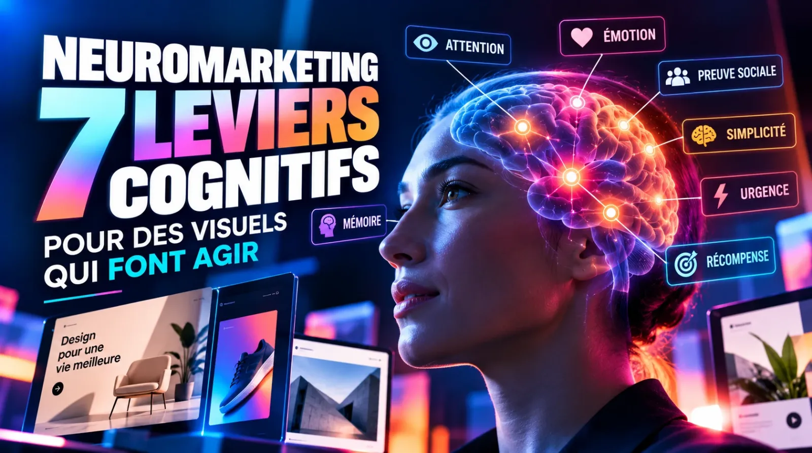 Neuromarketing : 7 leviers cognitifs pour des visuels qui font agir