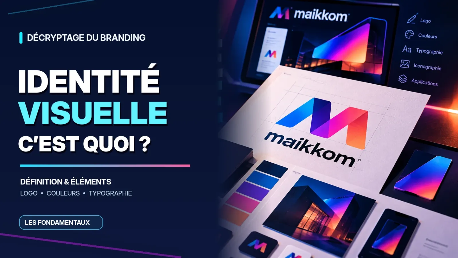 Qu'est-ce qu'une identité visuelle ? Définition et éléments