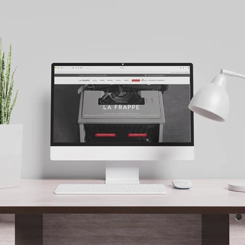 Refonte de site internet - LA FRAPPE