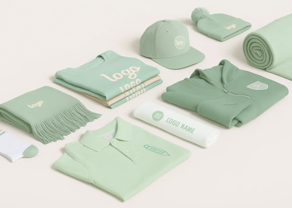 Maikkom textile éco responsable - Collection objets promotionnels durables casquette t-shirt sweat matières écologiques